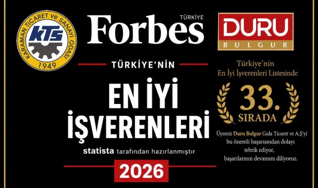 Duru Bulgur, Forbes Türkiye'nin En İyi İşverenleri Listesinde