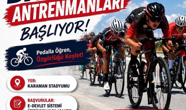 Karaman Bisiklet Takımı Yaz Antrenmanlarına Devam Ediyor