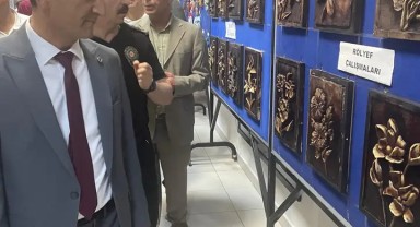Karaman Güzel Sanatlar Lisesi'nden 16. Yıl Sonu Resim Sergisi