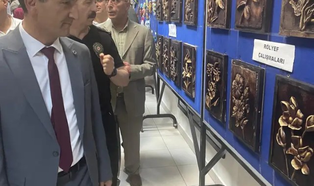 Karaman Güzel Sanatlar Lisesi'nden 16. Yıl Sonu Resim Sergisi