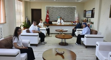 Karaman Lisesi Öğrencileri 'Anadolu Dergisi' ile İl Milli Eğitim Müdürü'nü Ziyaret Etti