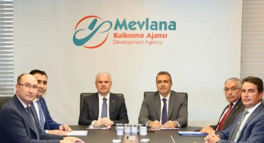 Karaman ve Konya Valileri MEVKA Toplantısında Buluştu