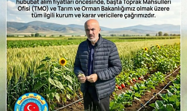 Karaman Ziraat Odası'ndan Çiftçiler İçin Hububat Alım Fiyatı Çağrısı