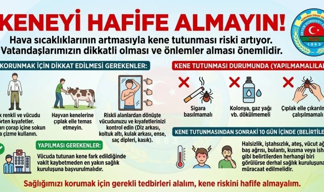Karaman Ziraat Odası'ndan Kene Uyarısı: Dikkat Edilmesi Gerekenler
