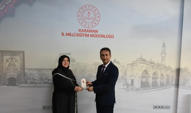 Karaman'da Bağımlılıkla Mücadele Projesine Teşekkür