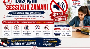 Karaman'da LGS Sınavı Öncesi Sessizlik Çağrısı