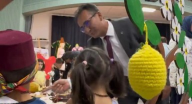 Karaman'da Minik Öğrencilerin '7 Sınıf 7 Bölge' Sergisi Açıldı