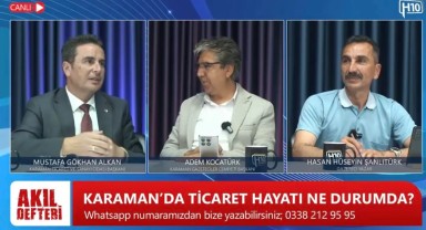 KTSO Başkanı Alkan, H10 TV'de Karaman Ekonomisini Değerlendirdi