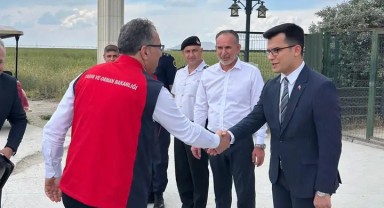 Tarım ve Orman Bakan Yardımcısı Ahmet Gümen, Ayrancı'daki ÜNSPED Çiftliğini Ziyaret Etti