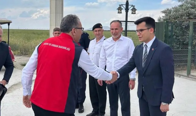 Tarım ve Orman Bakan Yardımcısı Ahmet Gümen, Ayrancı'daki ÜNSPED Çiftliğini Ziyaret Etti