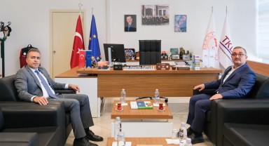 Vali Çiçek, TKDK Karaman İl Koordinatörlüğü'nü Ziyaret Etti