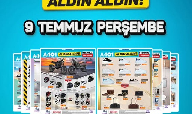 A101 Ekstra'da Yeni Kampanya: 'Aldın Aldın!' Fırsatları 9 Temmuz'da Başlıyor