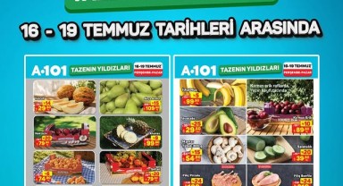 A101'de 16-19 Temmuz'da Meyve ve Sebzelerde Büyük İndirim