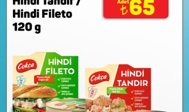 A101'de Hindi Tandır ve Fileto İndirimi: 22-28 Temmuz Fırsatları