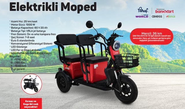 A101'den Elektrikli Moped Kampanyası: Aldın Aldın Ürünleri 16 Temmuz'da Raflarda