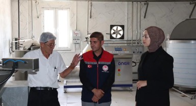 Ayrancı Kaymakamı Divle'de Mandıra İncelemesi Yaptı
