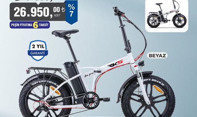 BİM Mobil Uygulamasına Özel Elektrikli Bisiklet Kampanyası