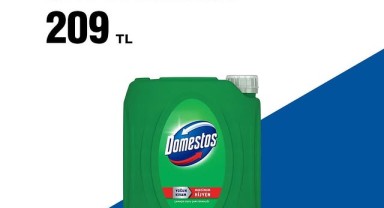 BİM'de 25-31 Temmuz Haftası İndirimleri Başladı: Domestos Çamaşır Suyu 209 TL