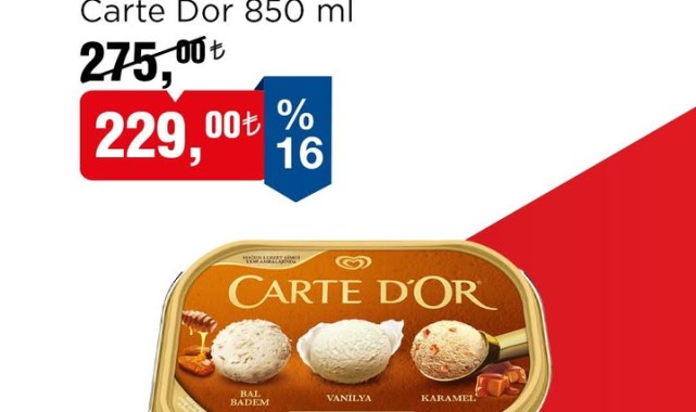 BİM'de Carte d'Or Ürünlerinde İndirim Fırsatı: 21-27 Temmuz