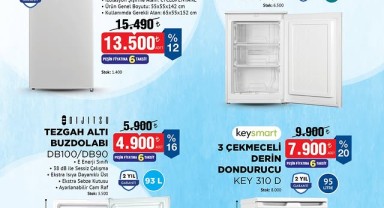 BİM'den 14-31 Temmuz'a Özel Derin Dondurucu ve Buzdolabı İndirimleri
