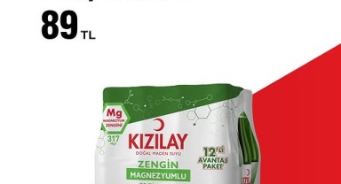 BİM'den Kızılay Maden Suyu Kampanyası: 28 Temmuz'da Raflarda