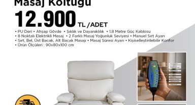 BİM'den Yeni Hizmet: Kapınıza Gelen Masaj Koltuğu Siparişi