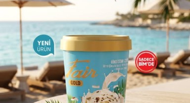 BİM'den Yeni Lezzet: Fair Gold Hindistan Cevizli Dondurma Raflarda