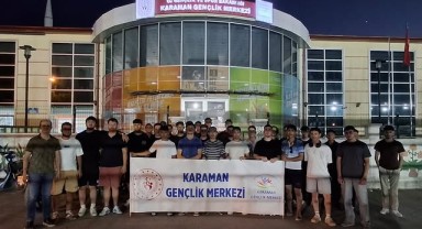Karaman Gençlik Kampı İçin Yola Çıktı