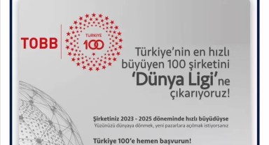 Karaman TSO: TOBB Türkiye 100 Başvuruları Başladı