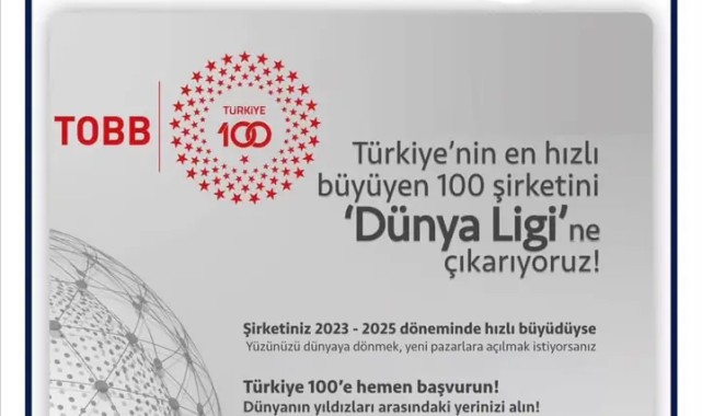 Karaman TSO: TOBB Türkiye 100 Başvuruları Başladı