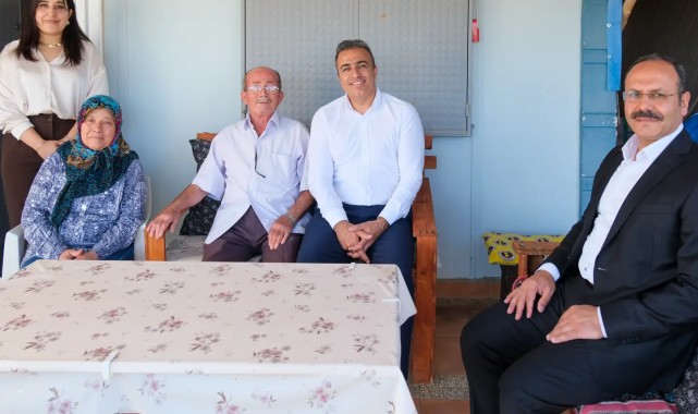 Vali Çiçek, Şehit Polis Mustafa Ünal'ın Ailesini Ziyaret Etti