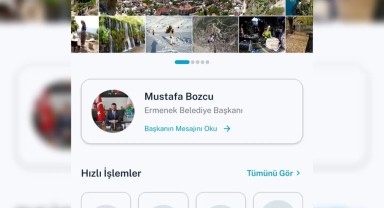 Ermenek Belediyesi Mobil Uygulaması Kullanıma Sunuldu