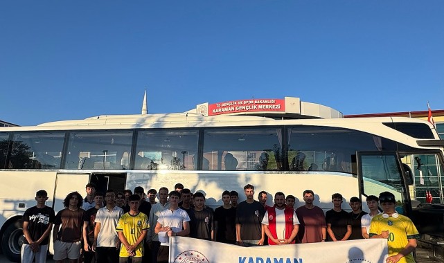 Karaman Gençlik Merkezi'nden Antalya'ya Gençlik Kampı Çıkarması