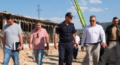 Karaman Valisi Hayrettin Çiçek'ten Bucakkışla Jandarma Karakolu'na İnceleme