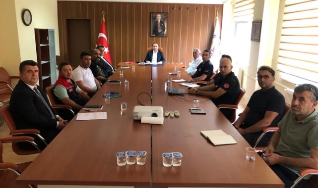 Karaman'da İl Afet Risk Azaltma Planı Toplantısı Gerçekleştirildi