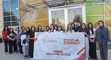 Karaman'dan Çanakkale'ye Anlamlı Yolculuk: Bir Destandır Çanakkale