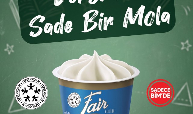 BİM'de Ferahlatan Lezzet: Fair Gold Sade Dondurma Raflarda Yerini Aldı