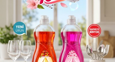 BİM'den Yeni Desto Bulaşık Deterjanı: Nektarin ve Sakura Kokulu Çeşitler Raflarda