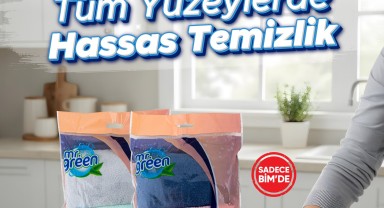 Karaman BİM Mağazalarında Mr. Green Peluş Mikrofiber Bez Satışa Sunuldu