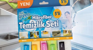 Karaman BİM Mağazalarında Temizlik Seti Fırsatı: Mr. Green 5'li Mikrofiber Set Satışa Çıkıyor