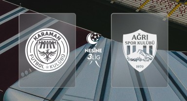 Karaman FK - Ağrı 1970 Maçı Ne Zaman? Saat Kaçta?
