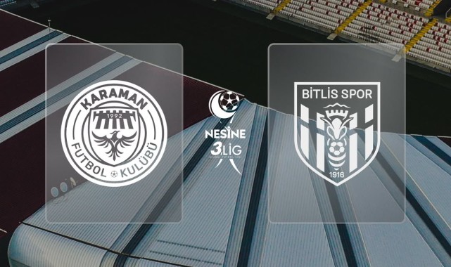 Karaman FK - Bitlis 1916 FK Maçı Ne Zaman, Saat Kaçta ve Hangi Stadyumda?