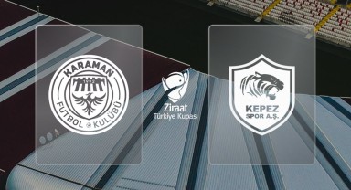 Karaman FK - Kepezspor Ziraat Türkiye Kupası Maçı Ne Zaman, Saat Kaçta?