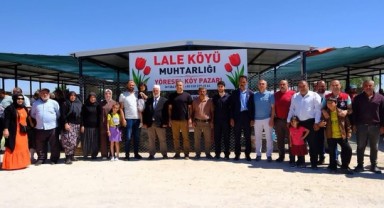 Karaman Lale Köyü Yöresel Köy Pazarı Törenle Açıldı