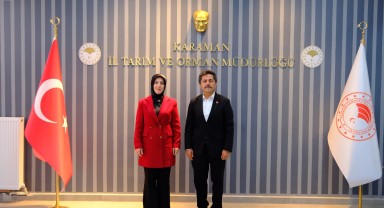 Karaman Milletvekili Osman Sağlam'dan İl Tarım ve Orman Müdürlüğü'ne Ziyaret