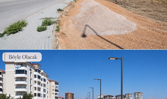 Karaman Yenişehir Mahallesi'ne Yeni Yürüyüş Yolu Yapılıyor