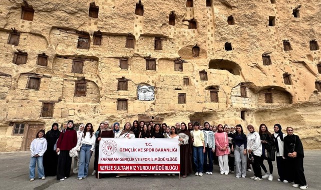 Karaman'da Gençler Tarih ve Kültürle Buluştu: Manazan Mağaraları ve Daha Fazlası Keşfedildi