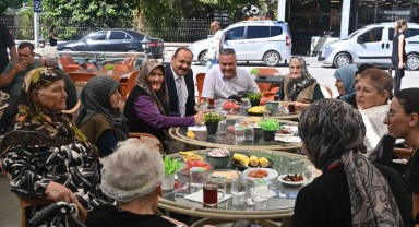 Karaman'da Huzurevi Sakinleri Aktekke Çay Bahçesi'nde Buluştu