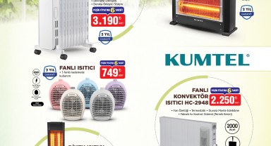 BİM 25 Ekim Aktüel Ürünler Kataloğu: Isıtıcı Çeşitleri Geliyor