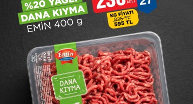 BİM'de Dana Kıymada İndirim: Fiyat 238 TL'ye Düştü